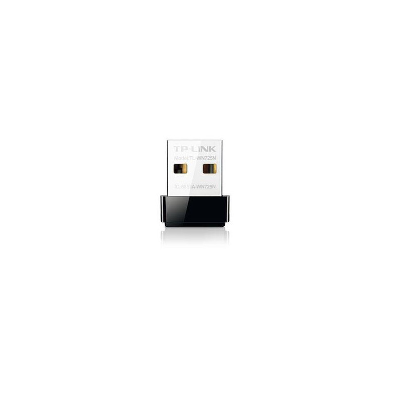 TL-WN725N TP-LINK ADAPTADOR USB WIFI WN725N 150MB BOTÓN WPS TAMAÑO NANO