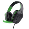 24994 TRUST AURICULARES GAMING GXT 415X ZIROX HEADSET C/ MICROFONO DIADEMA AJUSTABLE JACK 3.5.MM VERDE/NEGRO