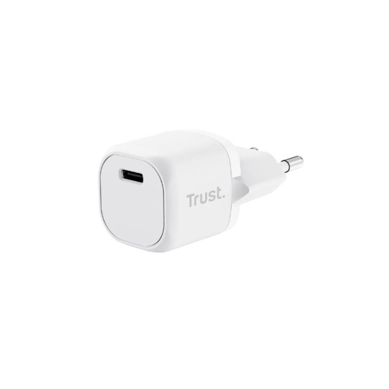 25205 TRUST CARGADOR PARED USB-C PW 20W BLANCO