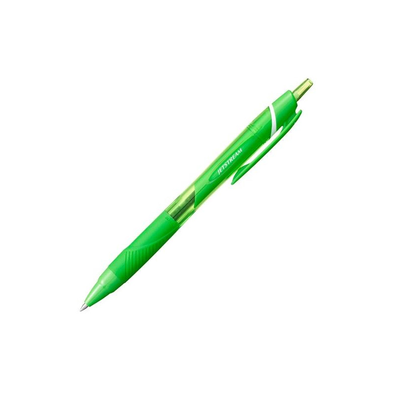 148536000 UNIBALL ROLLERBALL JETSTREAM COLORES SXN-150C-07 RETRÁCTIL 0.7MM VERDE CLARO CAJA 10 UD