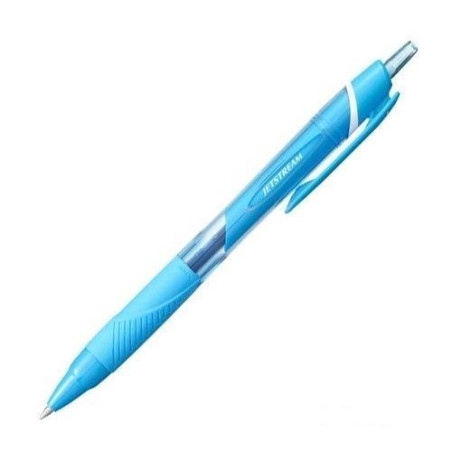 148551000 UNIBALL ROLLERBALL JETSTREAM COLORES SXN-150C-07 RETRÁCTIL 0.7MM AZUL CLARO CAJA 10 UD