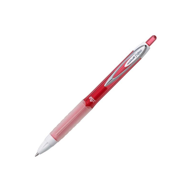 17590000 UNIBALL ROLLERBALL SIGNO UMN-207F RETRÁCTIL 0.7MM ROJO CAJA 12 UD