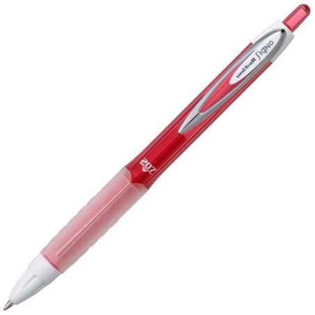 17590000 UNIBALL ROLLERBALL SIGNO UMN-207F RETRÁCTIL 0.7MM ROJO CAJA 12 UD