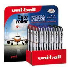 182634542 UNIBALL EXPOSITOR ROLLERBALL VISION ELITE UB-200/3D BASICOS-36U-