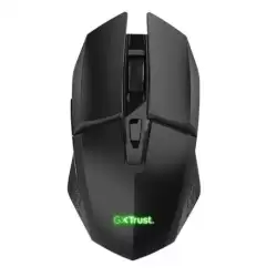 25037 TRUST RATÓN GAMING GXT 110 FELOX INALÁMBRICO 800/1600/3200/4800 DPI 6 BOTONES ILUMINACIÓN LED RECARGABLE NEGRO