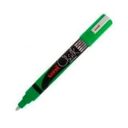 264648000 UNIBALL MARCADOR DE TIZA LÍQUIDA CHALK PWE-5M VERDE FLÚOR