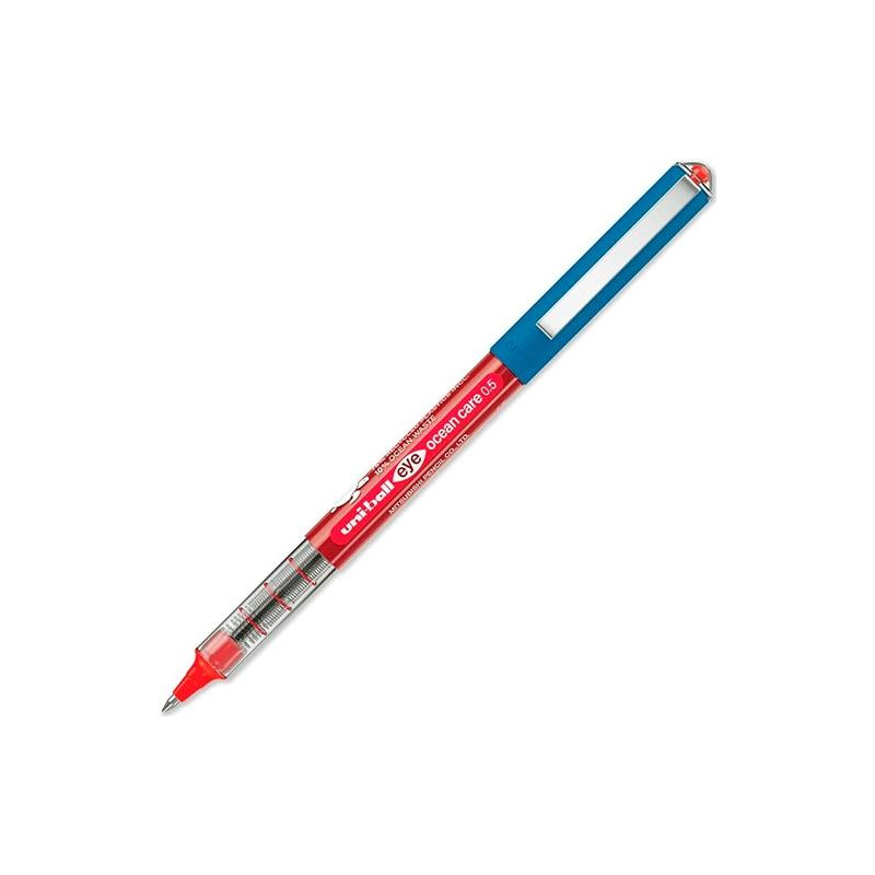 299271000 UNIBALL ROLLERBALL EYE OCEAN CARE UB-150ROP 0.5MM ROJO