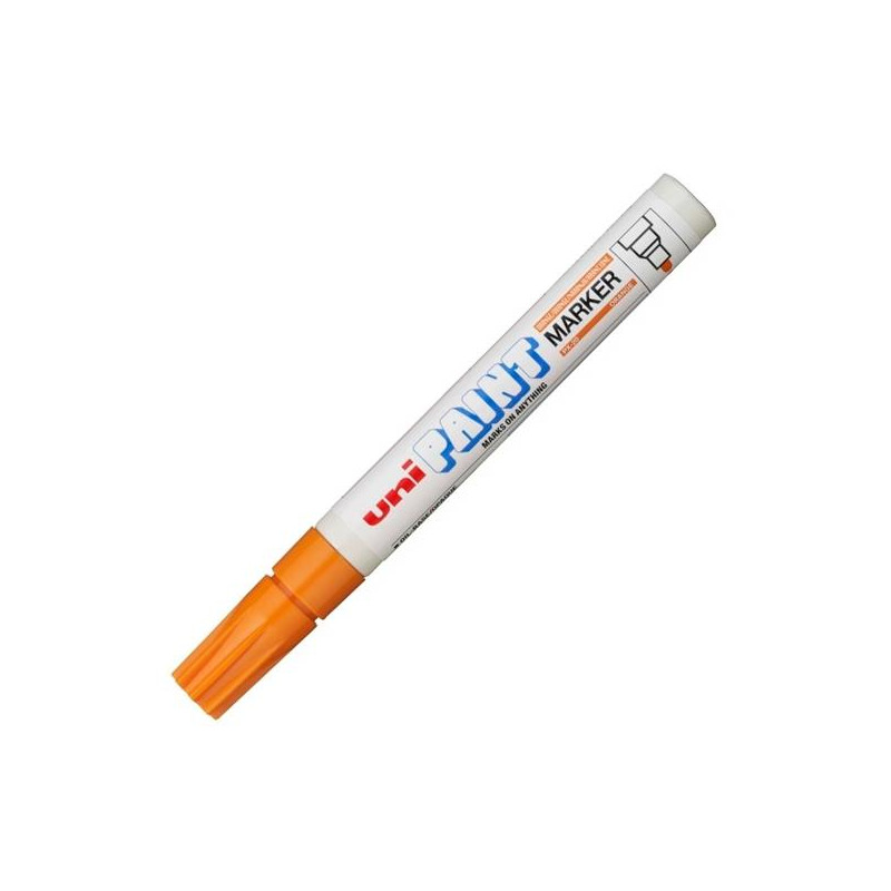 545517000 UNIBALL MARCADOR PERMANENTE PAINT MARKER PX-20(L) NARANJA