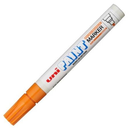 545517000 UNIBALL MARCADOR PERMANENTE PAINT MARKER PX-20(L) NARANJA