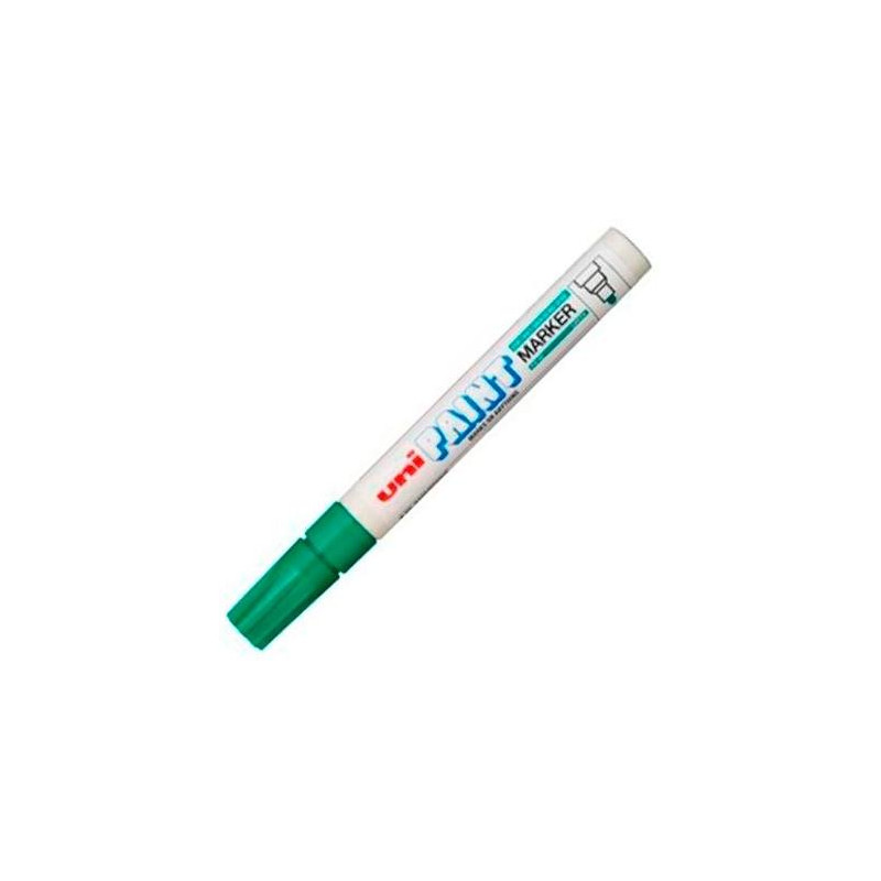 545533000 UNIBALL MARCADOR PERMANENTE PAINT MARKER PX-20(L) VERDE