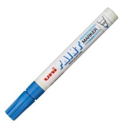 545541000 UNIBALL MARCADOR PERMANENTE PAINT MARKER PX-20(L) AZUL CLARO