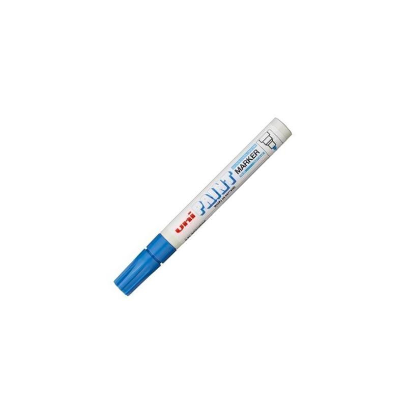 545541000 UNIBALL MARCADOR PERMANENTE PAINT MARKER PX-20(L) AZUL CLARO