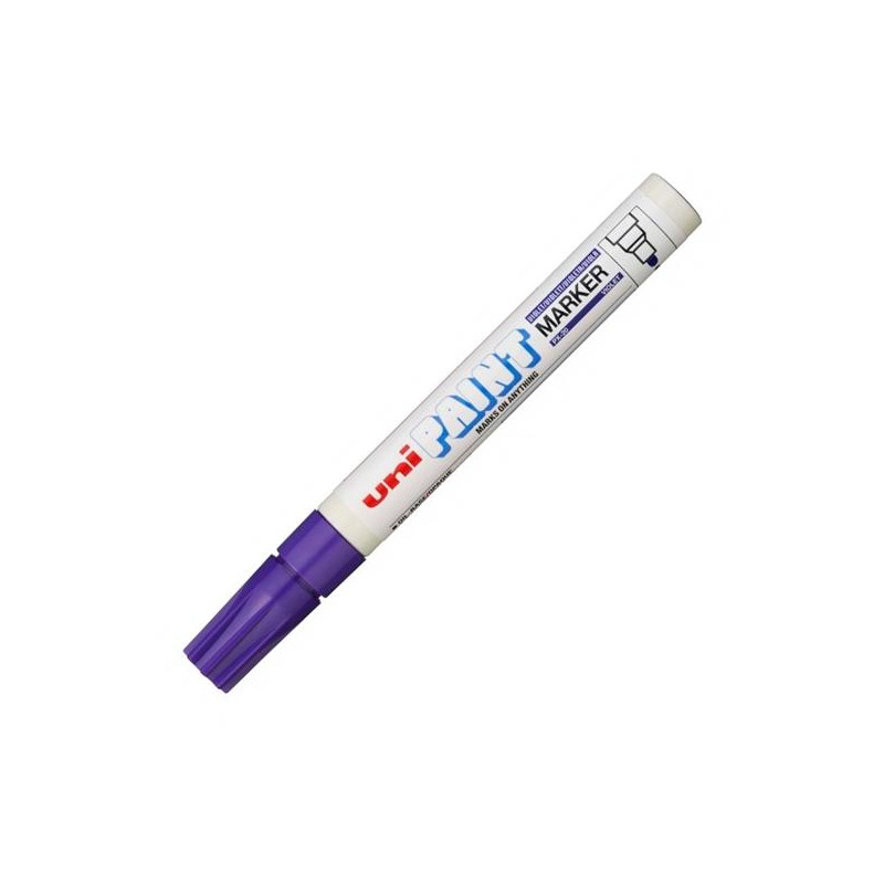 545566000 UNIBALL MARCADOR PERMANENTE PAINT MARKER PX-20(L) VIOLETA