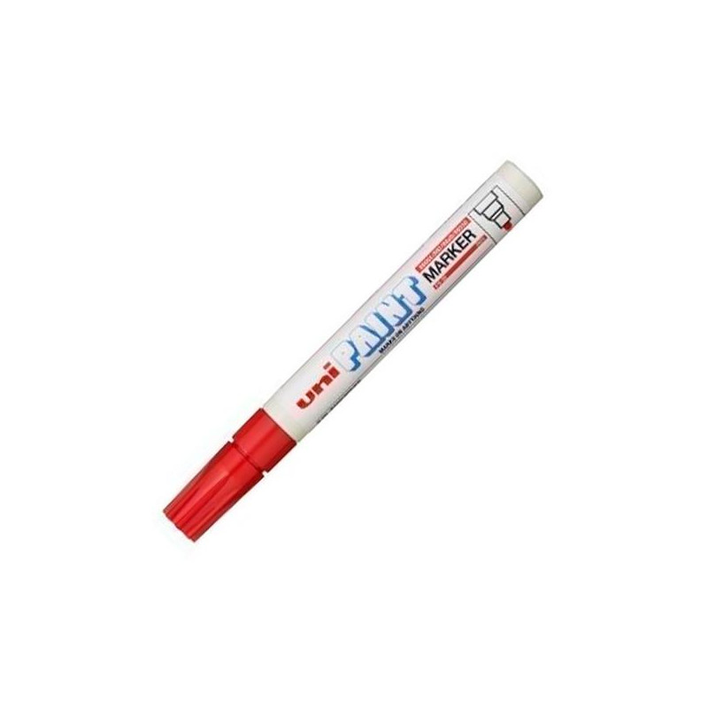 545582000 UNIBALL MARCADOR PERMANENTE PAINT MARKER PX-20(L) ROJO