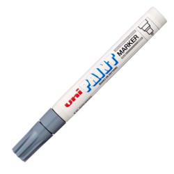 545608000 UNIBALL MARCADOR PERMANENTE PAINT MARKER PX-20(L) GRIS