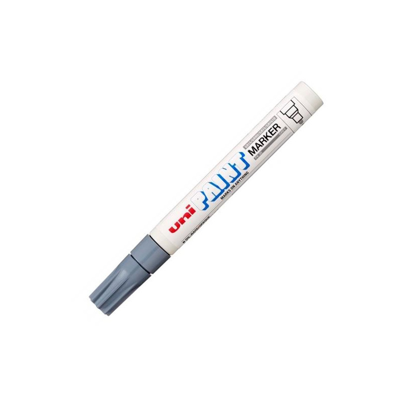 545608000 UNIBALL MARCADOR PERMANENTE PAINT MARKER PX-20(L) GRIS