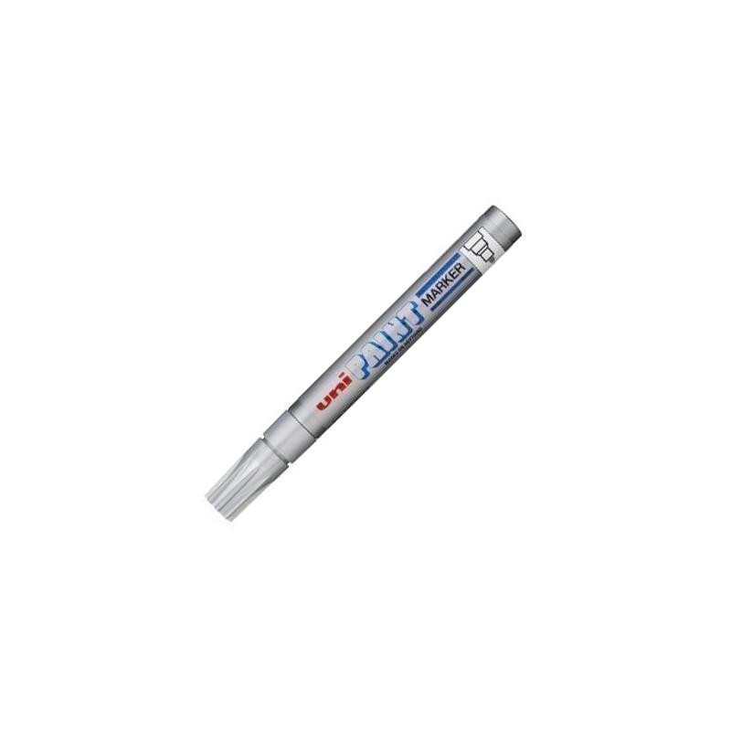 545632000 UNIBALL MARCADOR PERMANENTE PAINT MARKER PX-20(L) PLATA