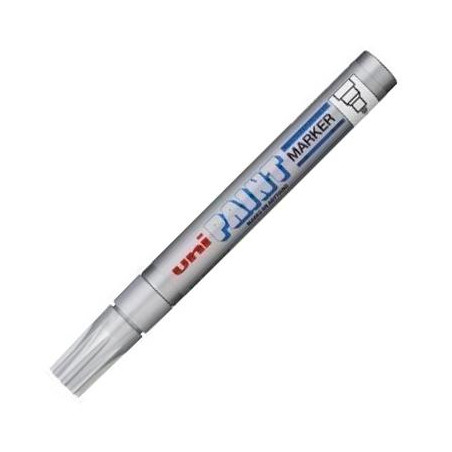 545632000 UNIBALL MARCADOR PERMANENTE PAINT MARKER PX-20(L) PLATA