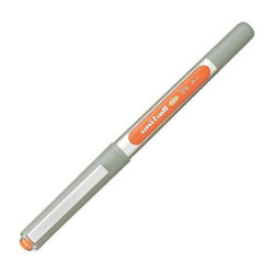 552182000 UNIBALL ROLLERBALL EYE FINE UB-157 0.7MM NARANJA CAJA 12 UD