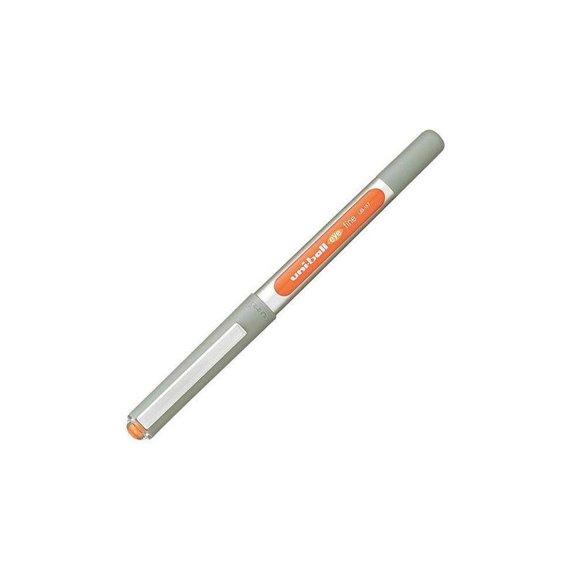 552182000 UNIBALL ROLLERBALL EYE FINE UB-157 0.7MM NARANJA CAJA 12 UD