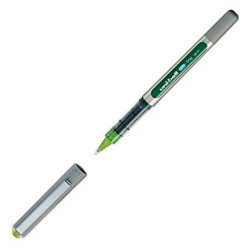 552190000 UNIBALL ROLLERBALL EYE FINE UB-157 0.7MM VERDE CLARO CAJA 12 UD