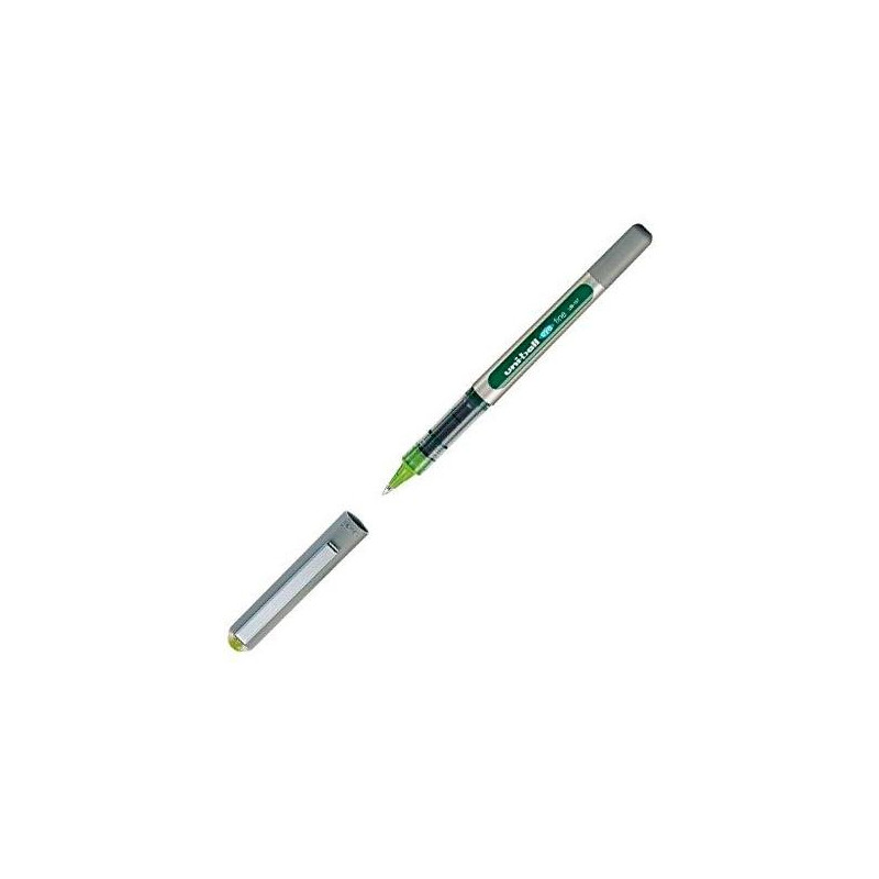 552190000 UNIBALL ROLLERBALL EYE FINE UB-157 0.7MM VERDE CLARO CAJA 12 UD