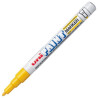 558619000 UNIBALL MARCADOR PERMANENTE PAINT PX-21L AMARILLO CAJA 12 UD