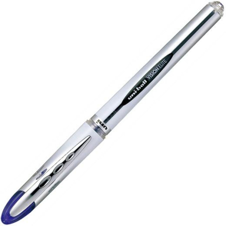 707547000 UNIBALL ROLLERBALL VISION ELITE UB-200 0.8MM AZUL CAJA 12 UD