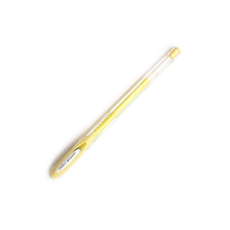 788729000 UNIBALL ROLLERBALL SIGNO ANGELIC COLOUR UM-120AC 0.7MM AMARILLO PASTEL CAJA 12 UD