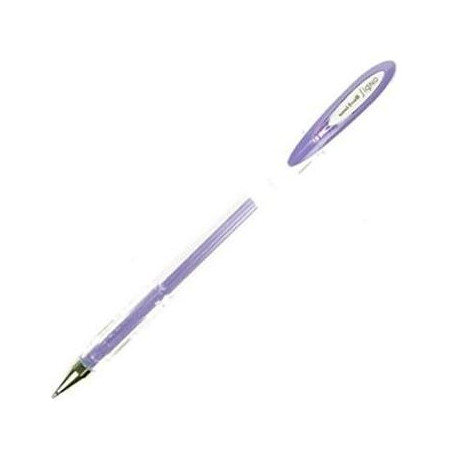 788752000 UNIBALL ROLLERBALL SIGNO ANGELIC COLOUR UM-120AC 0.7MM VIOLETA PASTEL CAJA 12 UD