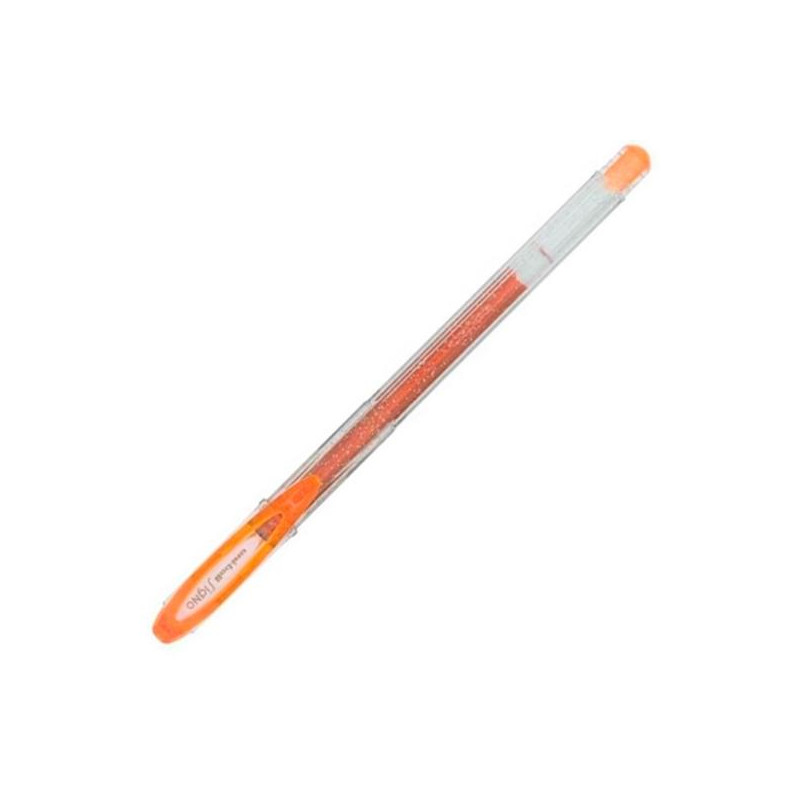 788893000 UNIBALL ROLLERBALL SIGNO SPARKLING UM-120SP 1.0MM NARANJA CAJA 12 UD