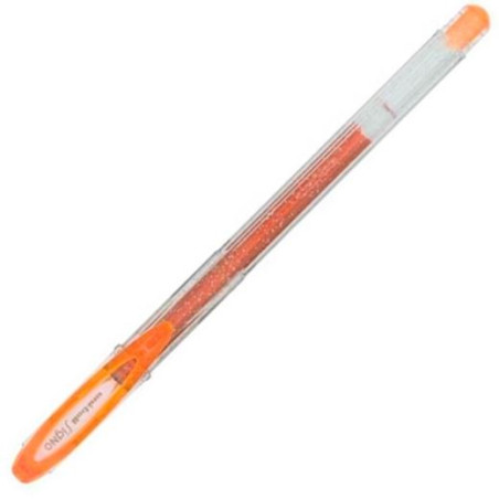 788893000 UNIBALL ROLLERBALL SIGNO SPARKLING UM-120SP 1.0MM NARANJA CAJA 12 UD