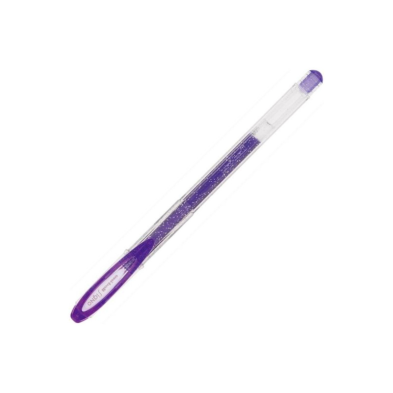 788919000 UNIBALL ROLLERBALL SIGNO SPARKLING UM-120SP 1.0MM VIOLETA CAJA 12 UD