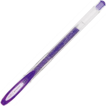 788919000 UNIBALL ROLLERBALL SIGNO SPARKLING UM-120SP 1.0MM VIOLETA CAJA 12 UD