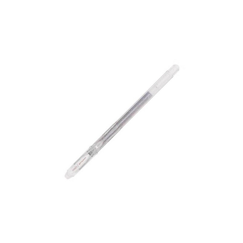 788943000 UNIBALL ROLLERBALL SIGNO SPARKLING UM-120SP 1.0MM PLATA CAJA 12 UD