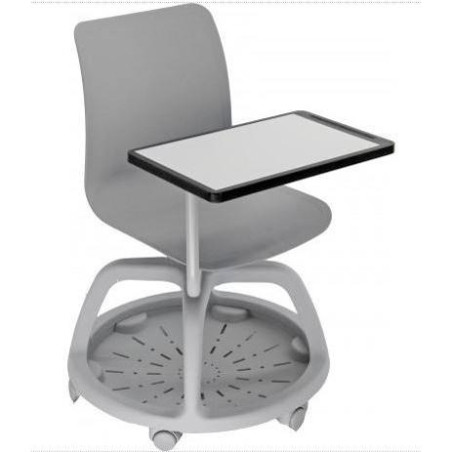 CG1P527/EN UNISIT SILLA DIDÁCTICA CON ESCRITORIO PARA USO ESCOLAR GRIS