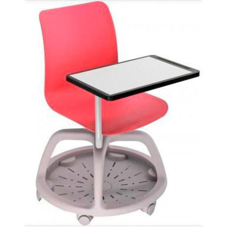 CG1RAL5014/ER UNISIT SILLA DIDÁCTICA CON ESCRITORIO PARA USO ESCOLAR ROJO