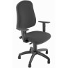 SICP/BRF/EN UNISIT SILLA ADMINISTRATIVA CP SIMPLE REPOSABRAZOS AJUSTABLES INCLUIDOS - NEGRA