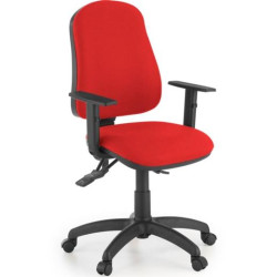 SISY/BR/ER UNISIT SILLA ADMINISTRATIVA SINCRO SIMPLE ROJA REPOSABRAZOS AJUSTABLES