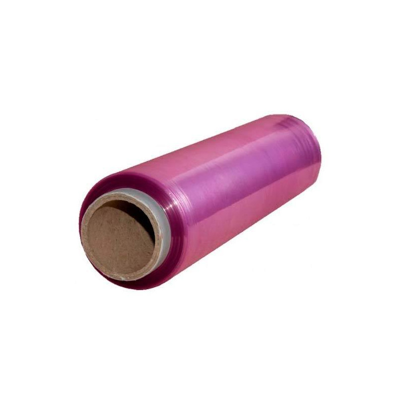 13009 FILM PVC TRANSPARENTE ROLLO 30CM X 300M MORADO  -CATERING-