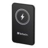 32240 VERBATIM CARGADOR INALAMBRICO POWER BANK 5K MAH 1XUSB-C NEGRO