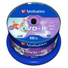 43512 VERBATIM DVD+R AZO 4.7GB 16X WIDE PRINTABLE SURFACE NO-ID