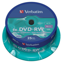 43639 VERBATIM DVD-RW