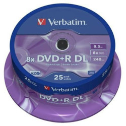 43757 VERBATIM DVD+R DOBLE CAPA