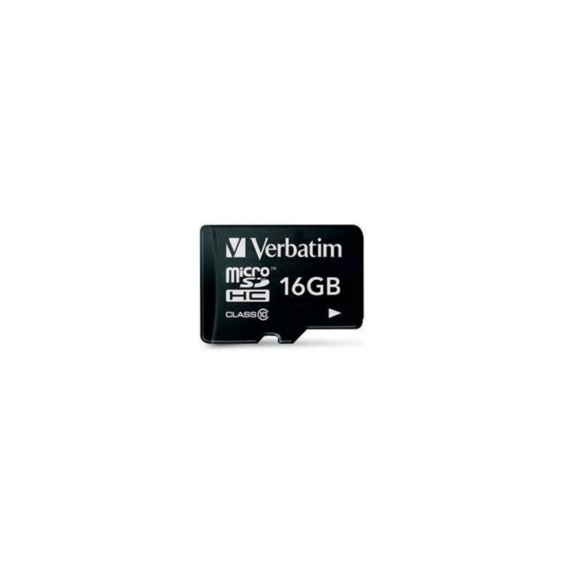 44010 VERBATIM TARJETA MICRO SDHC 16GB CLASE 10