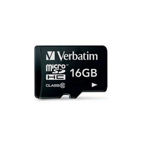 44010 VERBATIM TARJETA MICRO SDHC 16GB CLASE 10