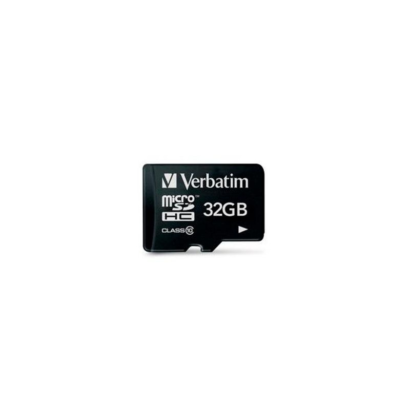 44013 VERBATIM MICRO SDHC 32GB CLASE 10