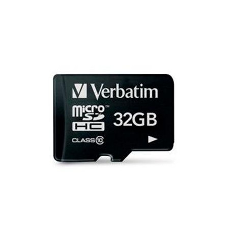 44013 VERBATIM MICRO SDHC 32GB CLASE 10