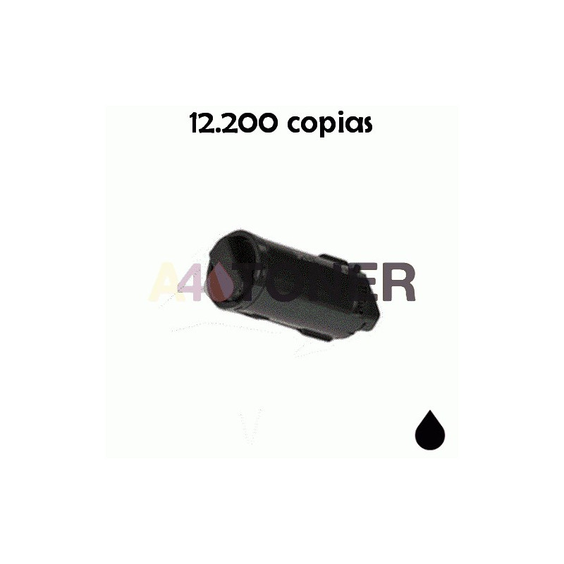 Toner Xerox versalink C600 / C605 negro compatible al toner original xerox 106R03907