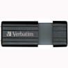 49071 VERBATIM PENDRIVE STORE'N'GO PINSTRIPE 128GB HI-SPEED RETRÁCTIL USB 2.0 NEGRO